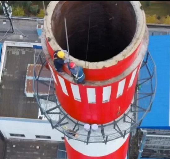 煙囪安裝避雷針：高空安裝，質(zhì)量保證